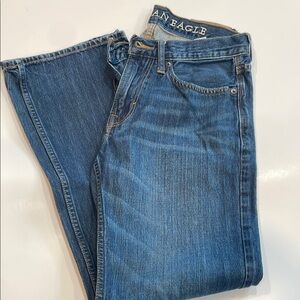 American Eagle Dark Wash Denim Jacket